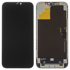 Дисплей для iPhone 12 с рамкой черный OEM